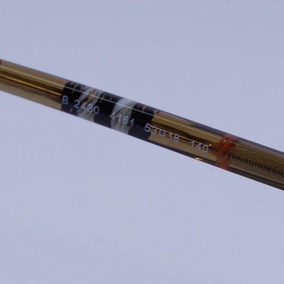 Burberry BE2430 4161 Eyeglasses Black 53mm Square Frame - Picture 8 of 10